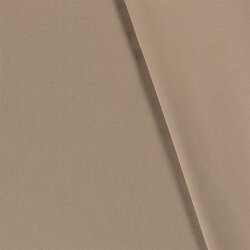 Baumwollköper Stretch Uni - weiß