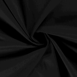 Baumwollköper Stretch Uni - schwarz