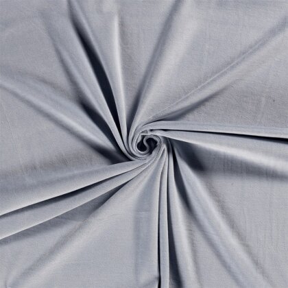 Nickistoff *Marie* Uni - babyblau