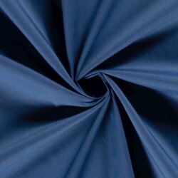 Polyester Baumwoll Mix Uni - königsblau