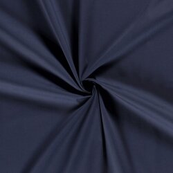 Polyester Baumwoll Mix - dunkelblau