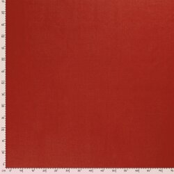 Polyester Baumwoll Mix Uni - rot