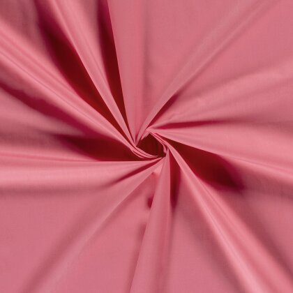 Polyester Baumwoll Mix Uni - kaltpink