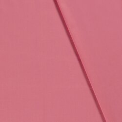 Polyester Baumwoll Mix Uni - kaltpink