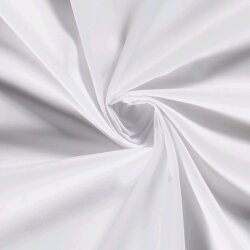 Polyester Baumwoll Mix - weiß
