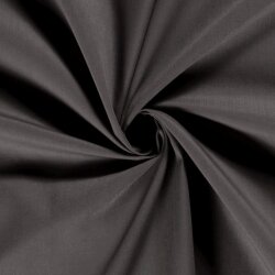 Polyester Baumwoll Mix Uni - graphitgrau