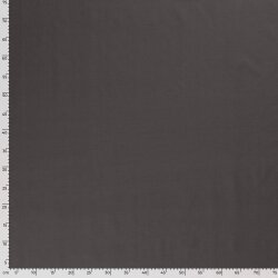 Polyester Baumwoll Mix Uni - graphitgrau