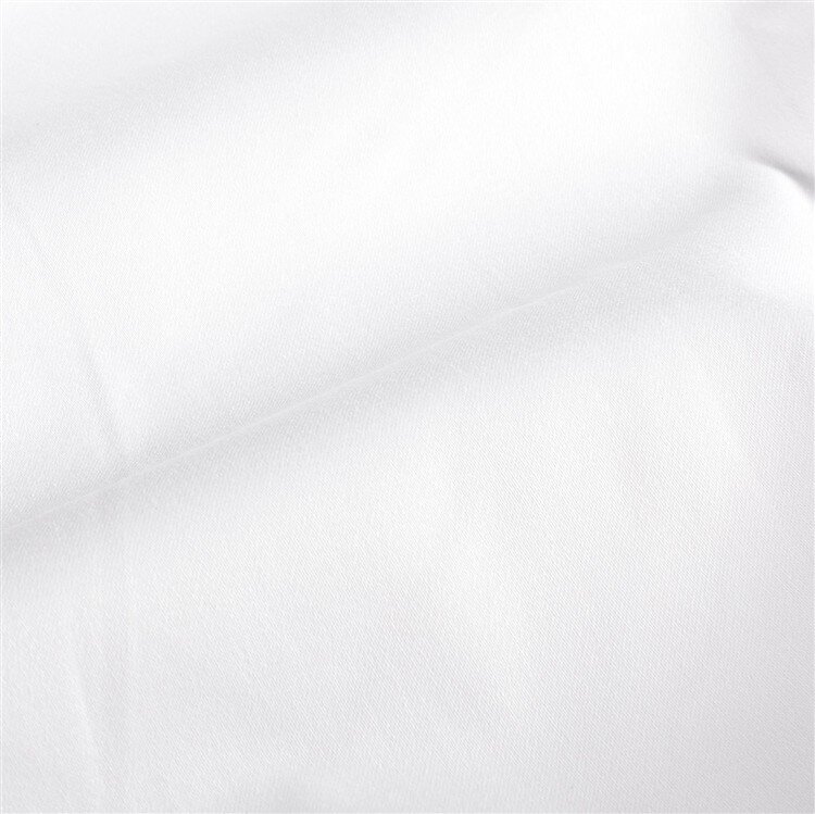 Stretch Baumwollsatin *Marie* Uni - weiss