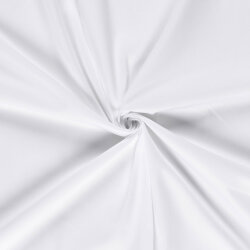 Stretch Baumwollsatin *Marie* Uni - weiss
