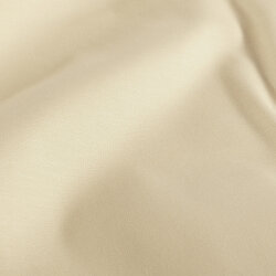 Stretch Baumwollsatin *Marie* Uni - hellbeige