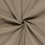 Stretch Baumwollsatin *Marie* Uni - dunkelbeige