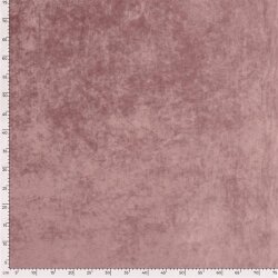 Stretchsamt Nicki Uni - altrosa