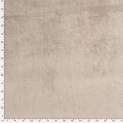 Stretchsamt Nicki Uni - beige