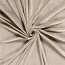 Stretchsamt Nicki Uni - beige