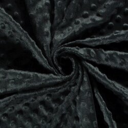 Minky Fleece *Marie* Uni - dunkelgrün