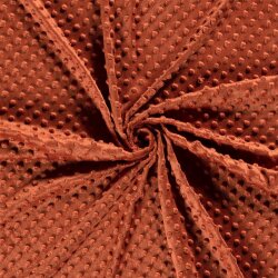 Minky Fleece *Marie* Uni - kupfer