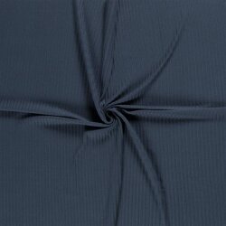 Rippenjersey *Lara* - indigo