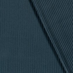 Rippenjersey *Lara* Uni - indigo