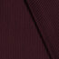Rippenjersey *Lara* Uni - weinrot