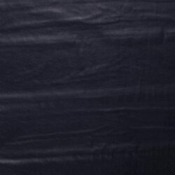 Glattes Lederimitat Stretch Uni – dunkelblau