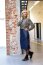 Glattes Lederimitat Stretch Uni – dunkelblau