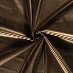 Glattes Lederimitat Stretch Uni – bronze