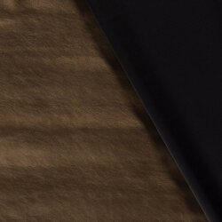 Glattes Lederimitat Stretch Uni – bronze