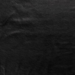 Glattes Lederimitat Stretch Uni – schwarz