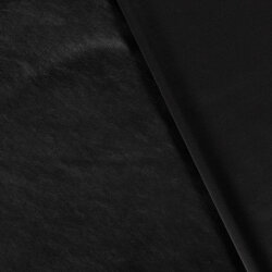 Glattes Lederimitat Stretch Uni – schwarz