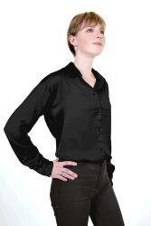 Stretch Satin *Marie* - schwarz
