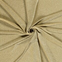 Polyamid Jersey Lurex Uni - hellbeige