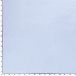 Baumwollpopeline *Marie* Uni - eisblau