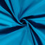 Baumwollpopeline *Marie* Uni - wasserblau