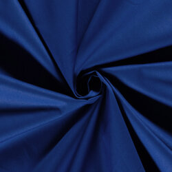 Baumwollpopeline *Marie* Uni - royalblau