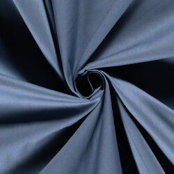 Baumwollpopeline *Marie* Uni - indigo