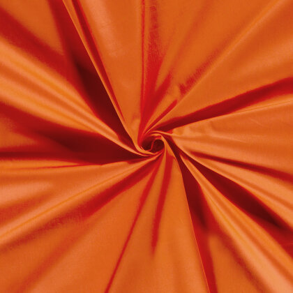 Baumwollpopeline *Marie* Uni - orange
