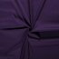 Baumwollpopeline *Marie* Uni - aubergine