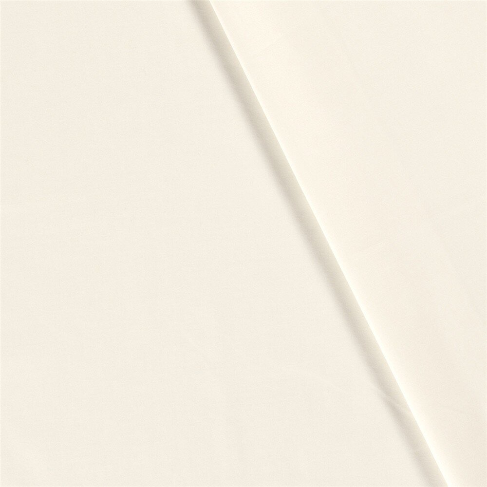 Baumwollpopeline *Marie* Uni - creme