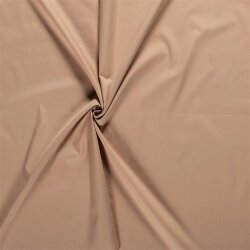 Baumwollpopeline *Marie* Uni - lehmbeige