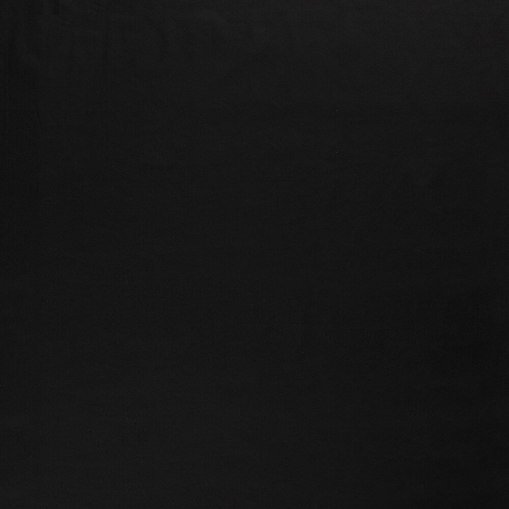 Baumwollpopeline *Marie* Uni - schwarz