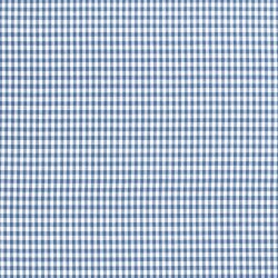 Baumwollpopeline garngefärbt Vichy Karo 5mm - jeansblau