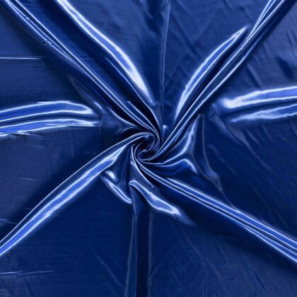 Polyestersatin *Marie* - royalblau