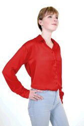 Polyestersatin *Marie* - rot