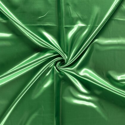 Polyestersatin *Marie* - grasgrün