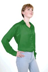 Polyestersatin *Marie* - grasgrün