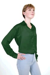 Polyestersatin *Marie* - dunkelgrün