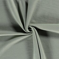Antipilling Fleece *Marie* Uni - grün-grau