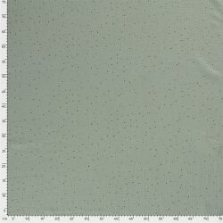Musselin verstreute Goldtupfen – minze
