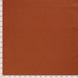 Musselin verstreute Goldtupfen – terracotta