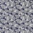 Jeans Blumenwaben - dunkelblau